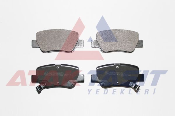AP 05P1522 | Fren Balata Arka Ikazlı Toyota Avensis (T27) 1.6İ 2009-/ Avensis (T27) 1.8İ 2009-/ Avensis (T27) 2.0 D 2009-/ Avensis (T27) 2.0 D-4D 2009 -