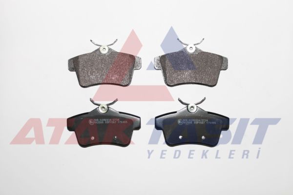 AP 05P1567 | Fren Balata Arka Peugeot 3008 1.6 VTI 2009-/ 3008 1.6 HDI 2009-/ 5008 1.6 HDI 2009-/ Citroen Ds4 1.6 E-HDI 2011-/ Ds5 1.6 E-HDI 2011-/ C4 (B7) 1.6 2009-/ Ds4 1.6 Thp 2011 -