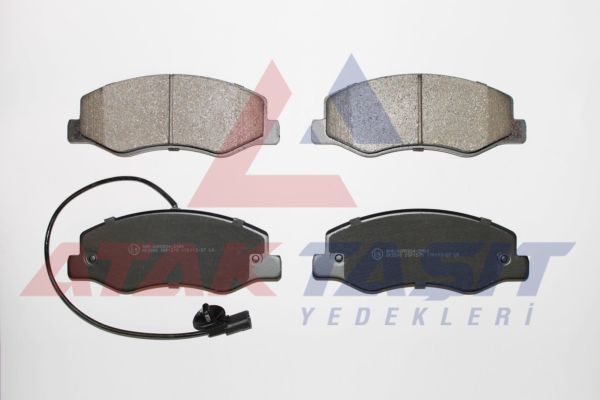 AP 05P1570 | Fren Balata Arka Fişli Renault Master III (Fv) 2.3 DCI Çift Teker 2010-/ Opel Movano B 2.3 DCI 2010-/ Karsan Jest 2.3 D 2012 -