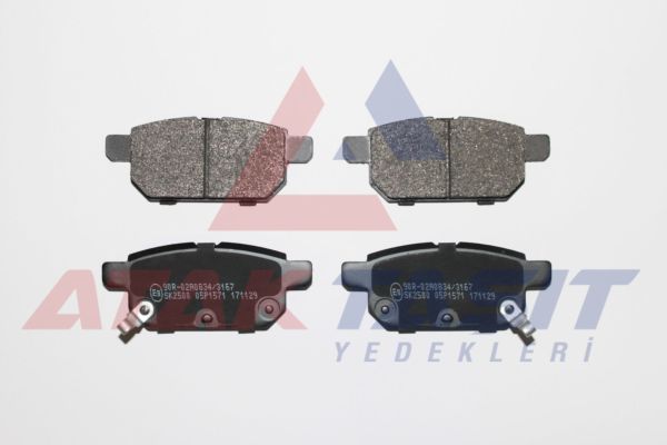 AP 05P1571 | Fren Balata Ikazlı Arka Suzuki Vitara (Ly) 1.4İ-1.6İ 2015-/ Swift IV 1.2-1.3 Ddıs 2010-/ Sx4 S-Cross 1.6 Ddıs 2013 -