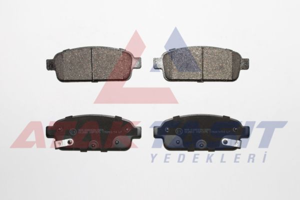 AP 05P1575 | Fren Balata Arka Ikazlı Opel Astra J 1.6İ 16 Jant 2009-2016 / 1.3 CDTI 16 2009-2016 / Mokka 1.6 2012-/ Zafira C 1.6 2011-/ Chevrolet Cruze 1.6 2011-2014 / Trax 1.6 2012-2014