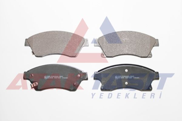 AP 05P1581 | Fren Balata Ön Ikazlı Opel Astra J 1.3 CDTI 15 Jant 19.00mm 2009-2016 / 1.4İ 2009-2016 / 1.6İ 2009-2016 / Chevrolet Cruze (J300) 1.6 2009-2014 / Cruze (J305) 1.6 2011-2014 / Aveo (T300) 1.2 16V 2011-2014