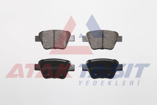 AP 05P1608 | Fren Balata Arka Golf VI 2.0 TSI 2008-2013 / Golf VI 1.6 TDI 2008-2013 / Jetta IV 1.4 TSI 2011-/ Scirocco 1.4 TSI 2008-/ Audi A3 1.4 TFSI 2003-2012 / Seat Leon 1.4 TSI 2012-/ Skoda Superb 2.0 TDI 2010-2015