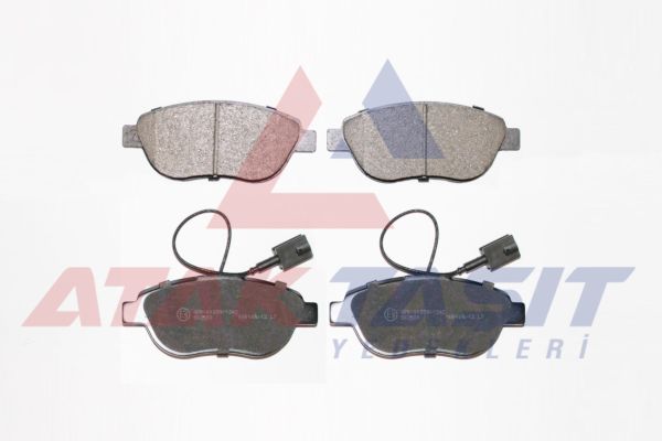 AP 05P1657 | Fren Balata Ön Çift Fişli Fiat Doblo 1.3 Mjt 90 Hp 2010-/ G.Punto 1.3 Mjt 2005-2012 / Linea 1.4 T-Jet 120 Hp 2007-/ Linea 1.6 Mjt 120 Hp 2007-/ Bravo II 1.4 T-Jet 2006-/ Opel Combo D 1.6 CDTI 2012 -