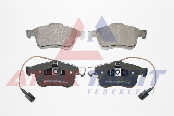 AP 05P1674 | Fren Balata Ön Çift Fişli Fiat Doblo (152,263) 1.6 Mjt 2010-/ Doblo (152,263) 1.3 Mjt 2010-/ Doblo (152,263) 1.9 Mjt 2010-/ Opel Combo D 1.6 CDTI 2012 -