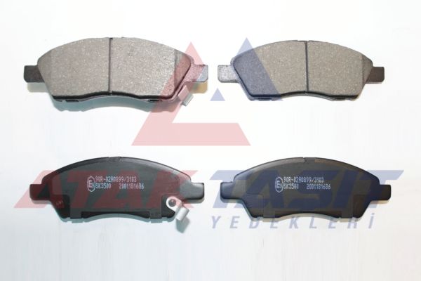 AP 05P1686 | Fren Balata Ön Ikazlı Tel Delikli Nissan Micra IV (K13) 1.2 2010-/ Nissan Note (E12) 1.5 DCI 2013-/ Nissan Note (E12) 1.6İ 16V 2013 -