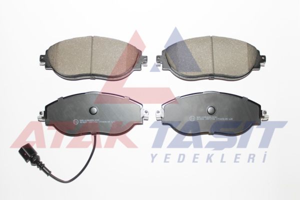 AP 05P1734 | Fren Balata Ön Fişli VW Passat (3C5) 1.4 TSI 2008-2012 / 1.6 TDI 2008-2012 / 2.0 TDI 2008-2012 / Golf VII (5G1) 2.0 TSI 2012-/ Passat (3G2) 2.0 TDI 2014-/ Seat Leon 2.0 TFSI 2012-/ Audi A3 2.0 TFSI 2012 -
