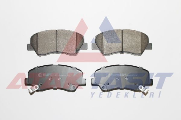 AP 05P1744 | Fren Balata Ön Ikazlı Tel Delikli Hyundai Accent Blue 1.4 Cvvt 2012-/ 1.6 CRDI 2012-/ Bayon (Bc3) 1.4 Mpı 2021-/ Kia Rio III 1.4 CRDI 2011-2014 / Rio III 1.4 Cvvt 2011-2014 / Rio III 1.25 Cvvt 2011-2014