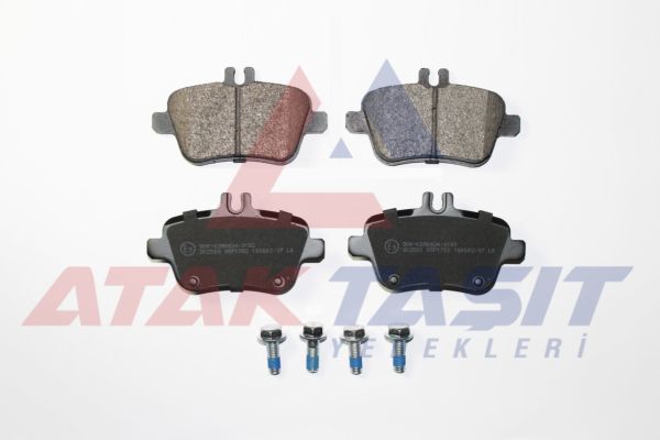 AP 05P1782 | Fren Balata Arka Mercedes A Serisi (W169) A 170 CDI 2004-2012 / A 200 2004-2012 / A 160 CDI 2004-2012 / B Serisi (W246) B 160 2011-/ Gla Serisi (X156) Gla 180 CDI 2013-/ Gla 200 2013 -