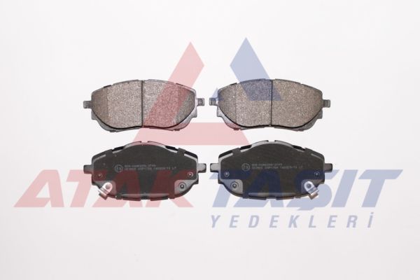 AP 05P1784 | Fren Balata Ikazlı On Toyota Corolla 1.6 2012-/ Corolla 1.33 2012-/ Corolla 1.4 D-4D 2012-/ Auris (Nze18,Zre18) 1.4 D-4D 2012-/ Auris 1.6 2012-/ Auris 1.33 2012 -
