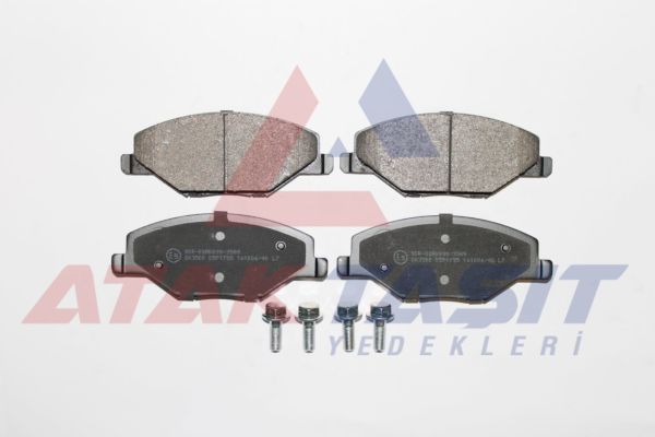 AP 05P1795 | Fren Balata Ön Fişli Skoda Fabia II 1.2 2006-2015 / 1.2 TSI 2006-2015 / 1.4 2006-2015 / 1.6 2006-2015