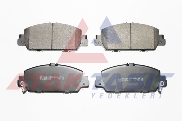 AP 05P1886 | Fren Balata Ön Ikazlı Honda Hr-V (Ru) 1.5 I-Vtec 2016-/ Hr-V (Ru) 1.6 I-Dtec 2016 -