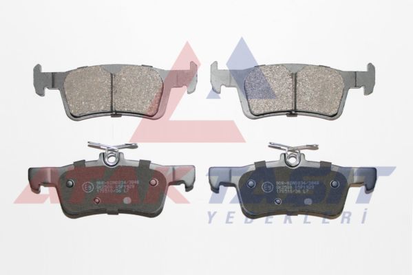 AP 05P1929 | Fren Balata Arka Peugeot 308 II 1.6 HDI 2014-/ 308 II 1.6 Thp 2014-/ 308 II 1.2 VTI 2014 -