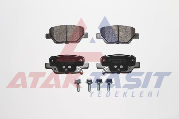 AP 05P1951 | Fren Balata Arka Ikazlı Fiat Egea 1.3 Mjt 2015-/ Egea 1.6 Mjt 2015-/ Egea 1.4 16V 2015-/ Egea 1.6 16V 2015-/ Egea Hb 1.6 D 2020-/ Egea Cross 1.6 2020 -