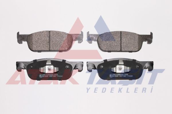 AP 05P1963 | Fren Balata Ön Renault Clio IV 1.5 DCI 2012-/ Clio IV 0.9 TCE 2012-/ Clio IV 1.2 16V 2012-/ Clio IV 1.6 2012-/ Dacia Logan II 1.5 DCI 2012-/ Logan II 1.2 2012 -