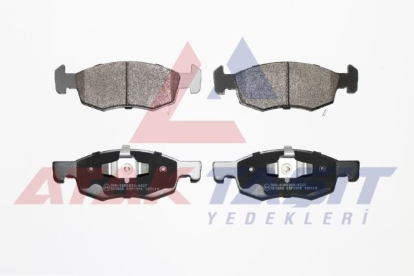 AP 05P1976 | Fren Balata Ön Ikazlı Opel Corsa E 1.4 14 Jant 2014-/ Corsa E 1.2 14 Jant 2014 -