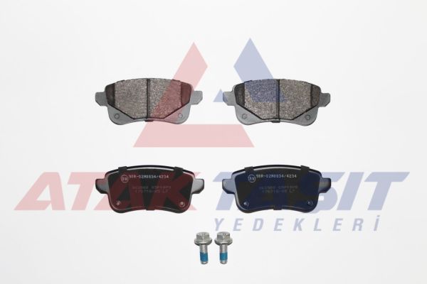 AP 05P1979 | Fren Balata Arka Renault Megane IV Sedan (Lv-) (Elektronık El Frenı Olan Araclar İçin) 1.5 DCI 2016-/ Nissan Juke (F16) 2019 -