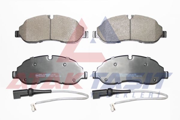 AP 05P1984A | Fren Balata Fişli On Ford Transit (V363, V710) (Çift Teker) 2.2 TDCI 17.00mm 2014 -