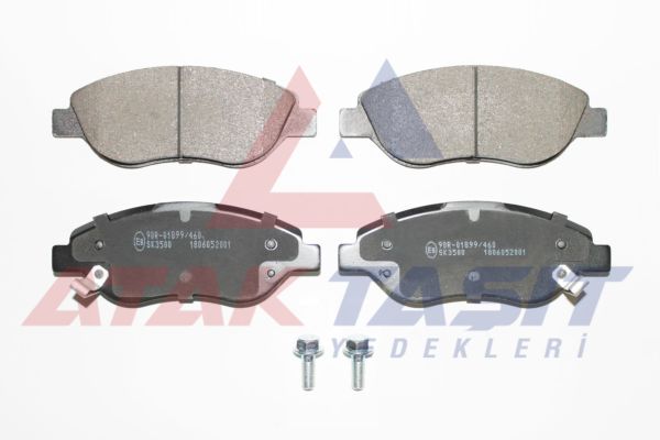 AP 05P2001 | Fren Balata Ön Ikazlı Fiat Egea 1.3 Mjt 95 Hp 2015-/ 1.4 T-Jet 120 Hp 2015-/ 1.6 Mjt 120 Hp 2015-/ 1.6 E-Torq 110 Hp 2015-/ 1.6 E-Torq 120 Hp 2015-/ 1.4 Fıre 95 Hp 2015 -