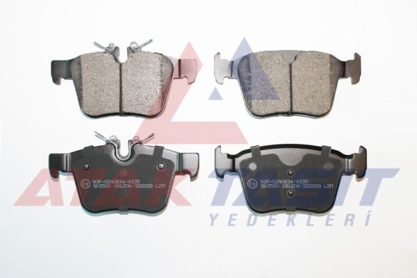 AP 05P2028 | Fren Balata Arka 18 Jant Land Rover Discovery Sport (Lc) 2.0 Td4 14-/ Discovery Sport 2.0 Si4 14-/ Volvo S90 II 2.0 D5 16-/ Xc90 II 2.0 D5 15-/ Jaguar Xf (Jb) 2.0 D 16-/ Xe (X760) 2.0 15 -