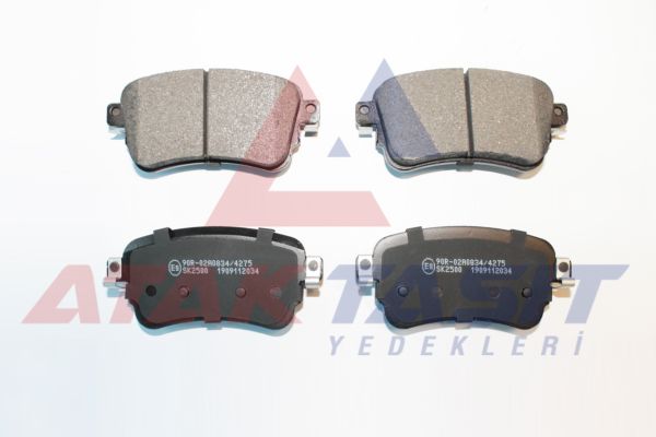 AP 05P2034 | Fren Balata Ikazlı Arka Cıtroen Jumpy 1.6 Bluehdı 2016-/ Peugeot Expert 1.6 Bluehdı 2016-/ Toyota Proace (Mpy_) 1.6 D 2016-/ Toyota Proace (Mpy_) 2.0 D 2016 -