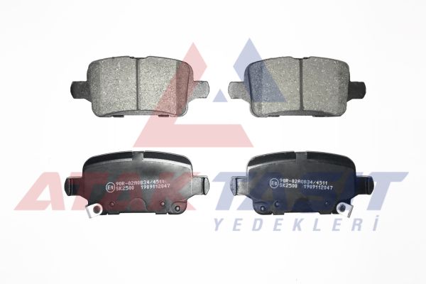 AP 05P2047 | Fren Balata Arka Ikazlı Opel Astra K 1.0İ Turbo-1.4İ Turbo-1.6 CDTI 15-16 Jant 2015 -