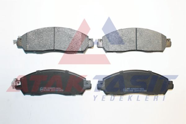 AP 05P2056 | Fren Balata Ön Ikazlı Nissan Navara Np300 (D23) 2.3 DCI 2015 -