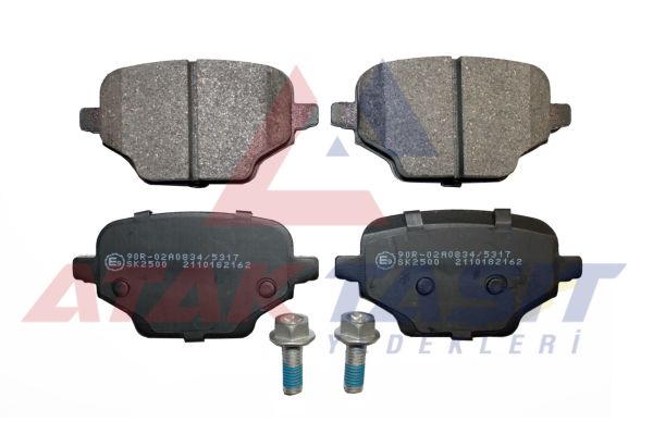 AP 05P2162 | Fren Balata Arka Peugeot Rifter 2018-/ Partner 2018-/ Toyota Proace City 2019-/ Opel Combo 2018-/ Citroen Berlingo 2018-/ Fiat Doblo 2022 -