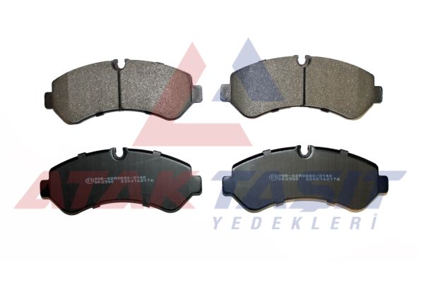 AP 05P2176 | Fren Balata Arka Mercedes Sprinter 5T (907) 516 CDI-519 CDI 2018-Çift Teker