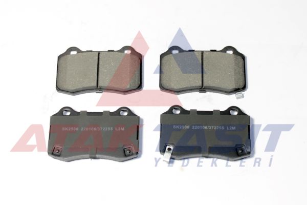 AP 05P2255 | Fren Balata Arka Tesla Model S 2015-/ Model X 2012-/ Hyundai Genesıs 2008-2014 / Grand Cherokee IV 2010 -