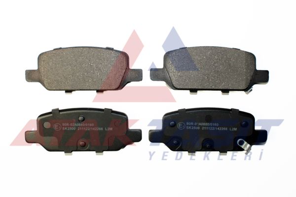 AP 05P2266 | Fren Balata Arka Tesla Model Y 2019-/ Model 3 2018 -