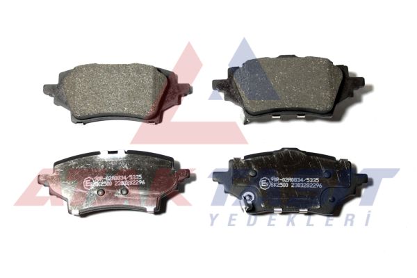 AP 05P2296 | Fren Balata Ikazlı Arka Toyota Corolla (_E21_) 1.8 Hybrid 2019-/ Corolla (_E21_) 1.6 Vvt-I 2019 -