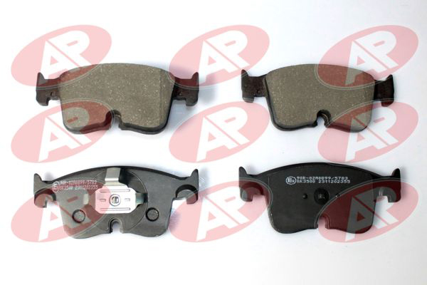 AP 05P2355 | Fren Balata Ön Volkswagen Golf VIII-Caddy V 2020-/ Audi A3 2020-/ Cupra Formentor, Leon 2020-/ Skoda Octavia IV 2019-/ Superb IV 2023 -