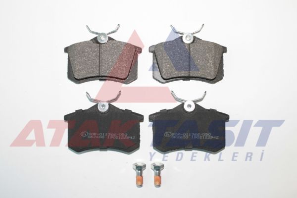 AP 05P294 | Fren Balata Arka 15,5mm Golf IV-V-VI / Jetta V-VI / Polo III-IV-V-VI / Caddy III / Clio III / Megane III-IV / 207 / 208 / 307 / 308 / Partner / C3 II-III / C4 II / A3 II / A4 II-III / A6 II / Leon II-III / Ibiza III-IV / Crossland