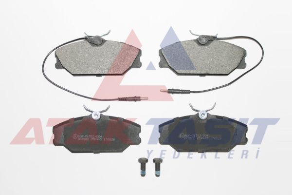 AP 05P445 | Fren Balata Ön Fişli Renault Laguna I 1.6İ 1993-2001 / 1.9 DCI 1993-2001 / Megane I 1.6İ 16V 1996-2003 / 1.9 Dt 1996-2003 / 2.0İ 1996-2003 / Safrane 2.0İ 1992-2000 /