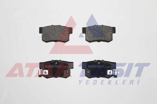 AP 05P508 | Fren Balata Ikazlı Arka Civic VIII 1.6 Vtec 2005-2012 / Accord V 2.2İ Es 1993-1997 / 1.6İ 16V 1993-1997 / Accord VI 1.6İ 1997-2003 / 2.0İ Ls 1997-2003 / S2000 2.0 V-Tec 1999-/ Integra 1.8 Typer 1993-2001
