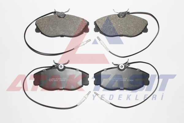 AP 05P620 | Fren Balata Ön Fişli Peugeot 406 (8B) 2.0İ 15 Jant 1995-2004 / 406 (8B) 2.0 HDI 15 Jant 1995-2004