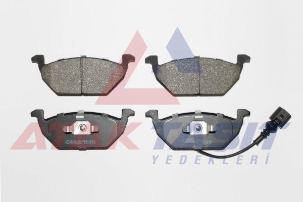 AP 05P692 | Fren Balata Ön Fişli VW Golf IV 1.4İ 16V 1997-2005 / Golf IV 1.6İ 1997-2005 / Golf V 1.6İ 2003-2009 / Bora 1.4İ 16V 1998-2005 / Audi A3 1.6 1996-2003 / Leon 1.9 TDI 1999-2006