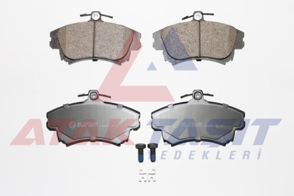 AP 05P711 | Fren Balata Ön Volvo S40 I 1.6İ 16V 1995-2003 / 1.8İ 16V 1995-2003 / 1.9 TD 1995-2003 / Mitsubishi Carisma 1.9 Dıd 1995-2006 / Colt VI 1.3 15 Jant 2002-2012 / Colt VI 1.5 15 Jant 2002-2012