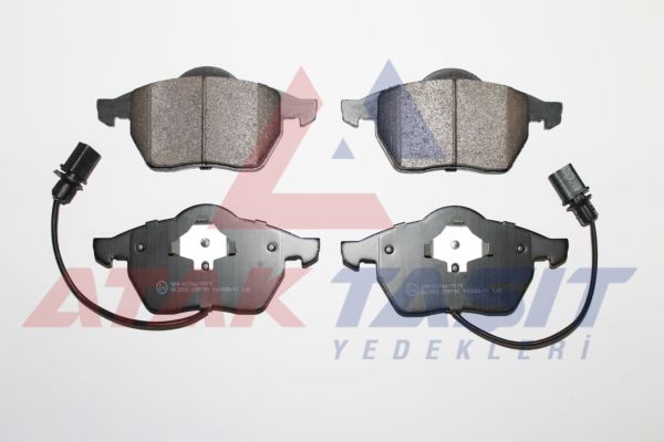 AP 05P790 | Fren Balata Ön Fişli VW Passat 1.6 1996-2000 / 1.9 TDI 1996-2000 / Passat 1.9 TDI 2000-2005 / A4 1.9 TDI 1994-2001 / A4 1.9 TDI 2004-2008 / A4 (8Ec,B7) 2.0 2004-2008 / A6 1.9 TDI 1997-2004