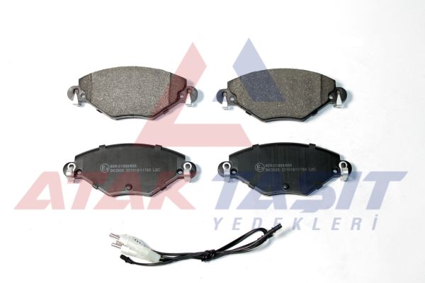 AP 05P793 | Fren Balata Ön Fişli Citroen C5 II 1.6 HDI 2004-2008 / C5 II (Rc) 2.0 2004-2008 / C5 II (Rc) 2.0 HDI 2004-2008 / C5 I (Dc) 2.0 HDI 2001-2004 / C5 II (Rc) 1.6 Thp 2004-2008