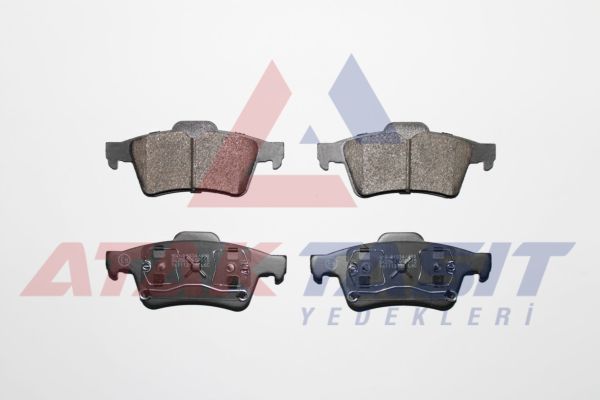 AP 05P815 | Fren Balata Arka Transit Con. 1.8 TDCI 2002-2013 / Focus III 1.6 TDCI 2011-2015 / C-Max II 1.6 TDCI 2010-/ Focus III 1.6 Tı-Vct 2011-2015 / Opel Vectra C 2.0 Dtı 2002-2008 / Mazda 1.6 Dı 2003-2009