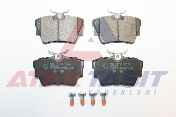 AP 05P946 | Fren Balata Arka Renault Traffic II 1.9 DCI-2.0 DCI 2001-2014 / Traffic III 1.6 DCI 2014-/ Opel Vivaro (J7) 1.9 Dı-2.0 CDTI-2.5 Dtı 2002-2014 / Vivaro (X83) 2.0 CDTI 2015 -