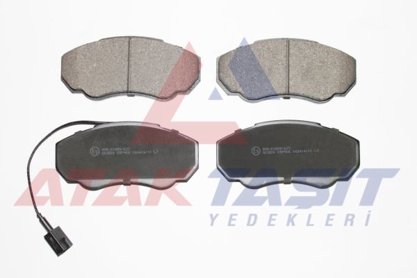 AP 05P966 | Fren Balata Ön Fişli Fiat Ducato 2.8 TDI 2002-2006 / Ducato 2.3 JTD 2002-2006 / Ducato 2.0 JTD 2002-2006 / Peugeot Boxer II 2.0 HDI 2002-2006 / Citroen Jumper II 1.9 D 2002-2006 / Jumper II 2.8 HDI 2002-2006