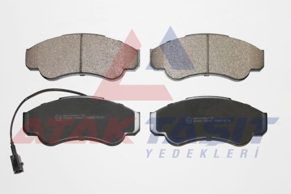AP 05P967 | Fren Balata Ön Fişli Fiat Ducato (244) 2.3 JTD 2002-2006 / Ducato (244) 2.8 JTD 2002-2006 / Citroen Jumper II 2.8 HDI 2002-2006 / Peugeot Boxer II 2.0 HDI 2002-2006 / Boxer II 2.8 HDI 2002-2006