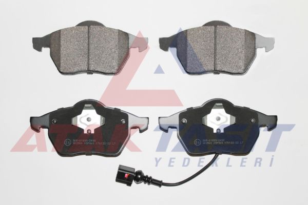 AP 05P969 | Fren Balata Ön Fişli Volkswagen Golf IV 1.9 TDI 1997-2005 / 1.8 T 1997-2005 / Bora 1.8 T 1998-2005 / Audi A3 1.6 1996-2003 / A3 1.9 TDI 1996-2003 / Seat Leon 1.9 TDI 1999-2006 / 1.8 20V 1999-2006