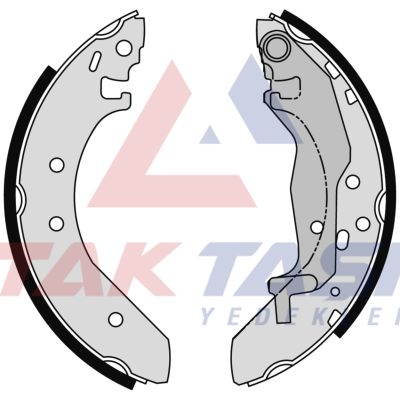 AP AP06040 | Fren Pabuç Balata Arka Honda Civic VI 1.4İ Levyelı 203X37 mm 1995-2001 / Civic VI 1.6 Ivtec 1995-2001 / Rover 200 1.4İ 1995-2000 / 200 1.4İ 1995-2000 / 400 414 Sı 1.4İ 1995-2000 / 25 1.6 16V 1999-2005
