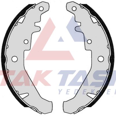 AP AP07310 | Fren Pabuç Balata Arka Fiat Palio (178Bx) (178Dx) 1.4İ 185X30 mm 1996-2005 / Fiat Palio (178Bx) (178Dx) 1.2İ 16V 1996-2005 / Fiat Palio (178Bx) (178Dx) 1.6İ 16V 1996-2005