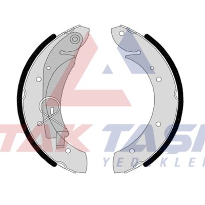 AP AP07420 | Fren Pabuç Balata Arka Peugeot Partner (5,5F) 1.9 D Levyelı 228X41,5 mm 1996-2008 / Partner 1.6 HDI-1996-2008 / Berlingo 1.6 HDI-2008-/ Partner 2.0 HDI-1996-2008 / Berlingo 2.0 HDI-1996-2008