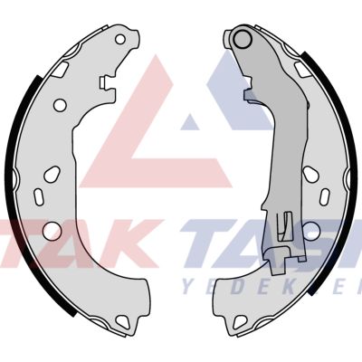 AP AP08590 | Fren Pabuç Balata Arka Fiat Doblo (119,223) 1.3 Mjt Levyelı 228X40 mm 2001-2010 / Doblo 1.6 Mjt 2001-2010 / Combo D 1.6 CDTI 2012 -